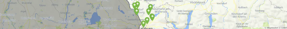 Map view for Pharmacies emergency services nearby Nußdorf am Haunsberg (Salzburg-Umgebung, Salzburg)